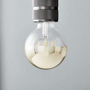 LED Light Bulb - Gold-Tipped
