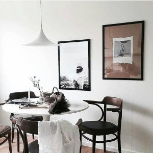 Semi pendant light