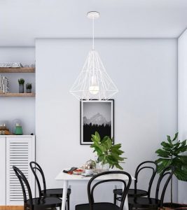 Cage Light Frame Pendant