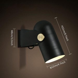 Carronade wall light