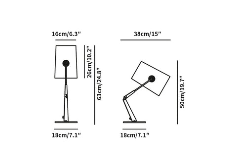Fork Table lamp