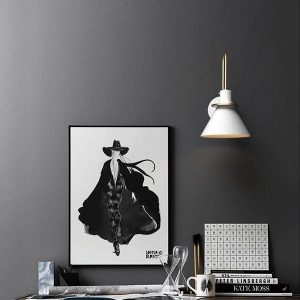 Nordic metal wall sconce