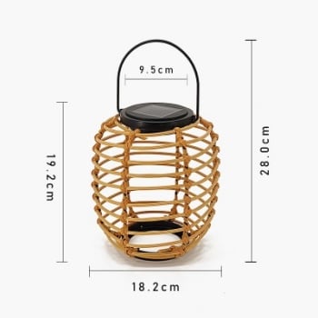 Hanging Solar Garden Lanterns Outdoors and Indoors
