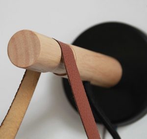 LED wooden wall light