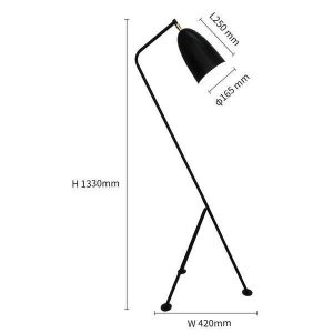 Grasshopper floor lamp